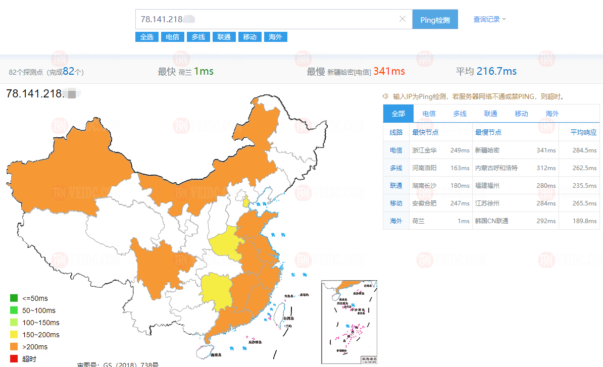 Vultr测评：荷兰阿姆斯特丹机房怎么样？下载速度、速度延迟、路由丢包、性能测评、流媒体解锁-国外主机测评