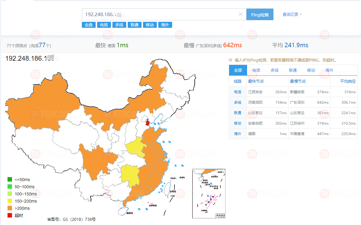 Vultr测评：德国法兰克福机房怎么样？下载速度、速度延迟、路由丢包、性能测评、流媒体解锁-国外主机测评