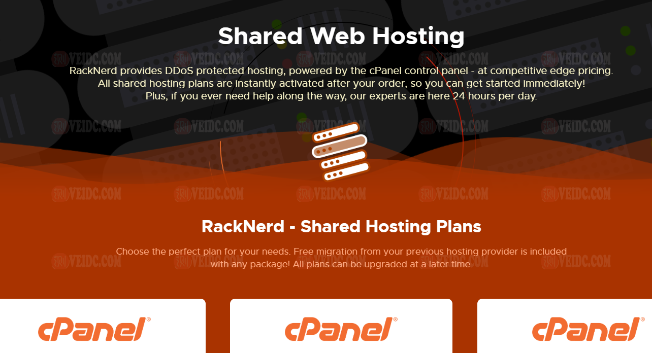 RackNerd：cpanel新加坡虚拟主机上线，最低配$17.98/年，可托管4个域，赠送ssl证书-国外主机测评