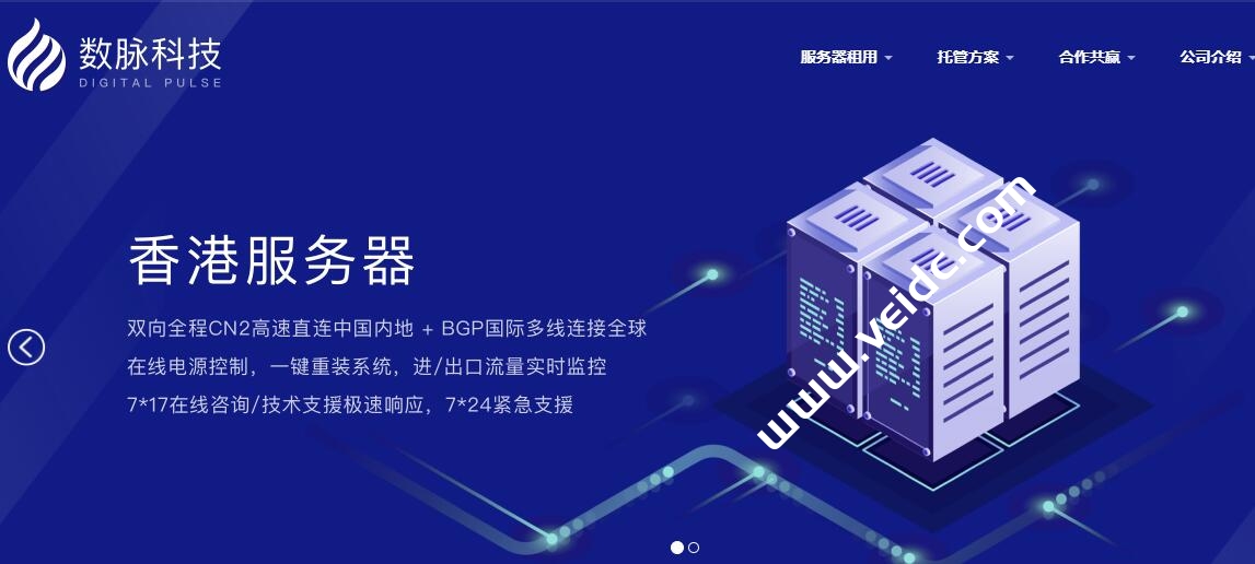 数脉科技：2023年七夕特惠促销，E3-1230v2/16G/1TB HDD/240GB SSD/3个IP，带宽可选30Mbps BGP/15Mbps CN2BGP/10Mbps 华为混合网，月付250元起-国外主机测评