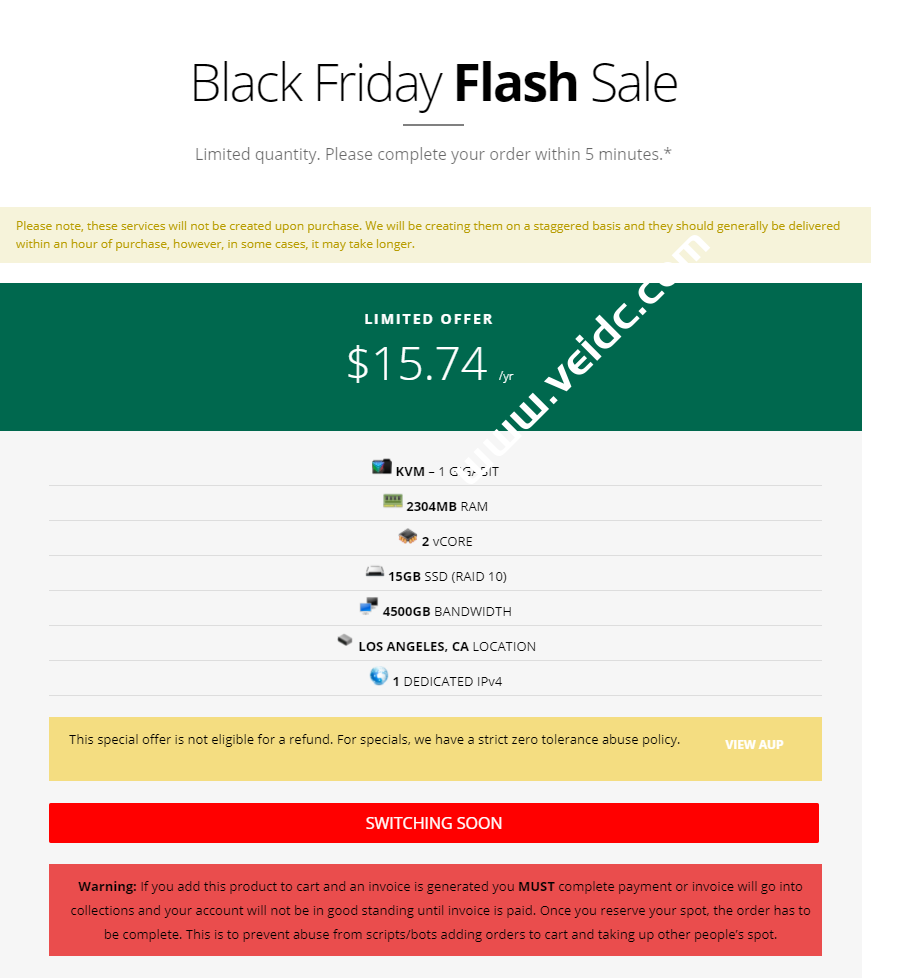 virmach：黑色星期五闪购活动提前上线，美国便宜VPS，数量有限-国外主机测评