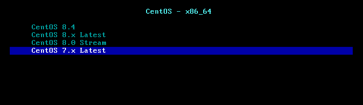 选择安装系统版本