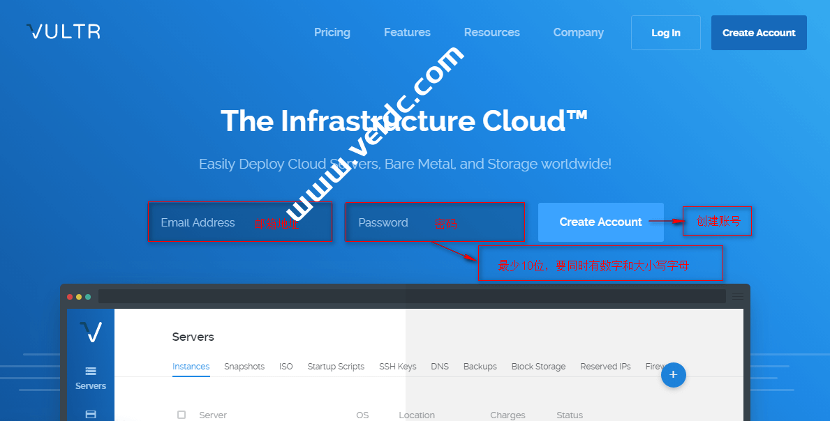 2021最新Vultr注册账户和创建VPS服务器教程，新用户赠送 $100 美金！-国外主机测评