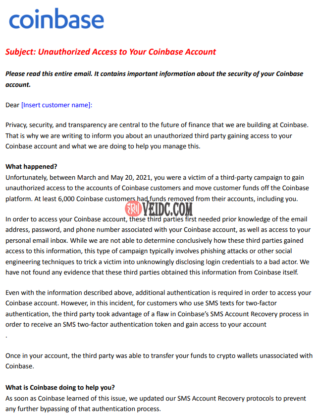Coinbase6000账户疑似遭遇社工攻击插图1