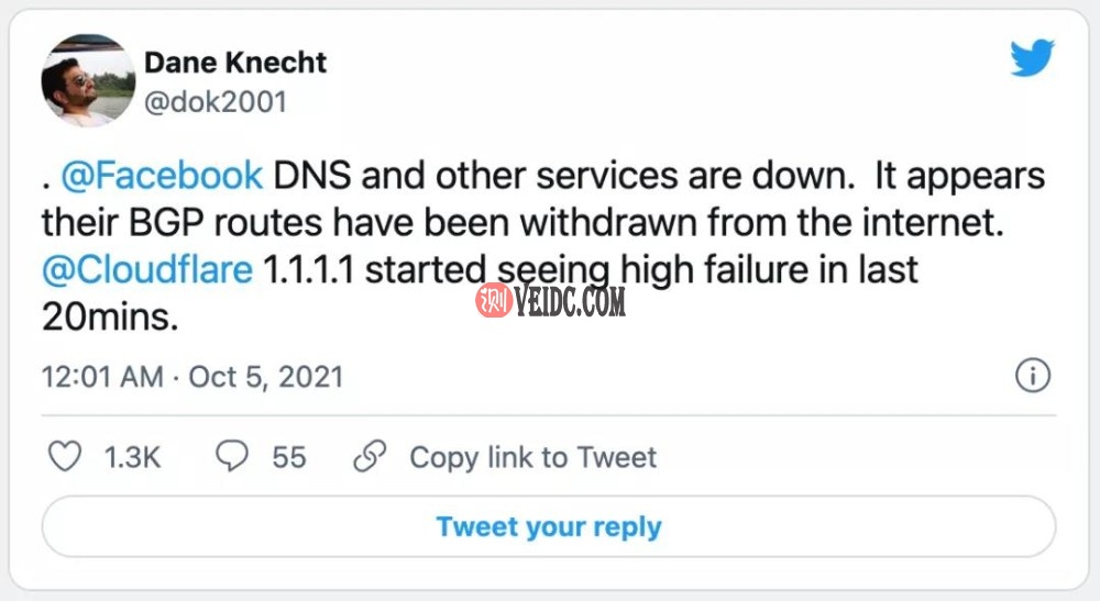 又一起BGP路由故障事件：Facebook 大瘫痪，6个小时无法访问插图6