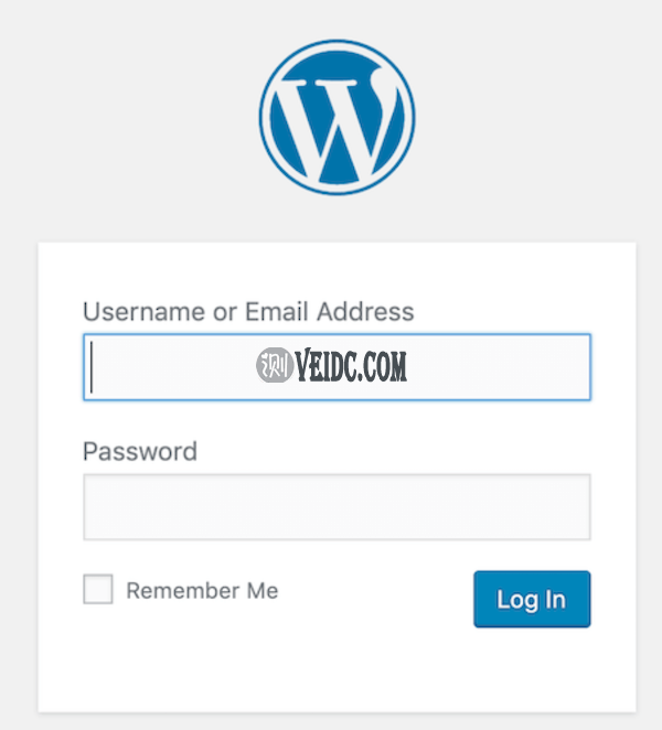 登录wordpress后台