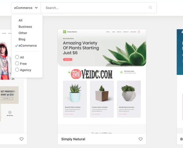 eCommerce商城模板