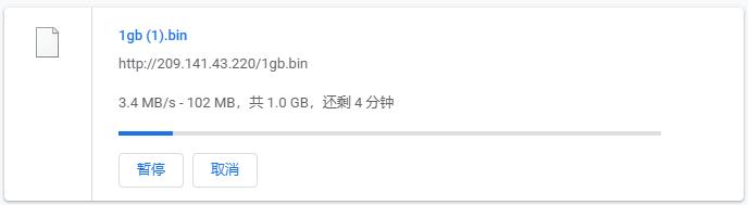 BuyVM美国VPS本地下载测试