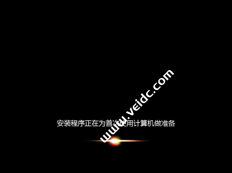 Linode VPS 安装 Windows 2008 R2系统示例教程步骤7初始化操作系统