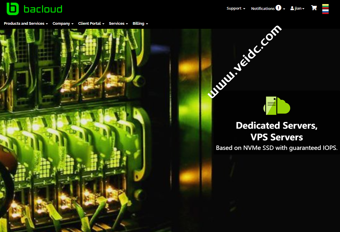 bacloud：拉脱维亚便宜服务器，E5-2650L/16GB内存/240GB SSD/1Gbps带宽，月付79.47美元-国外主机测评