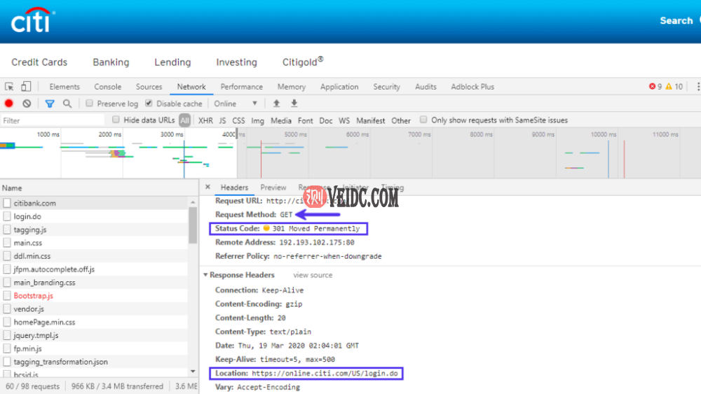 位置响应头定义了重定向URL