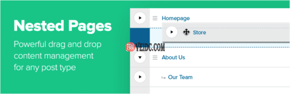 WordPress插件-Nested Pages 