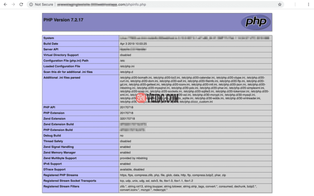 添加phpinfo.php文件