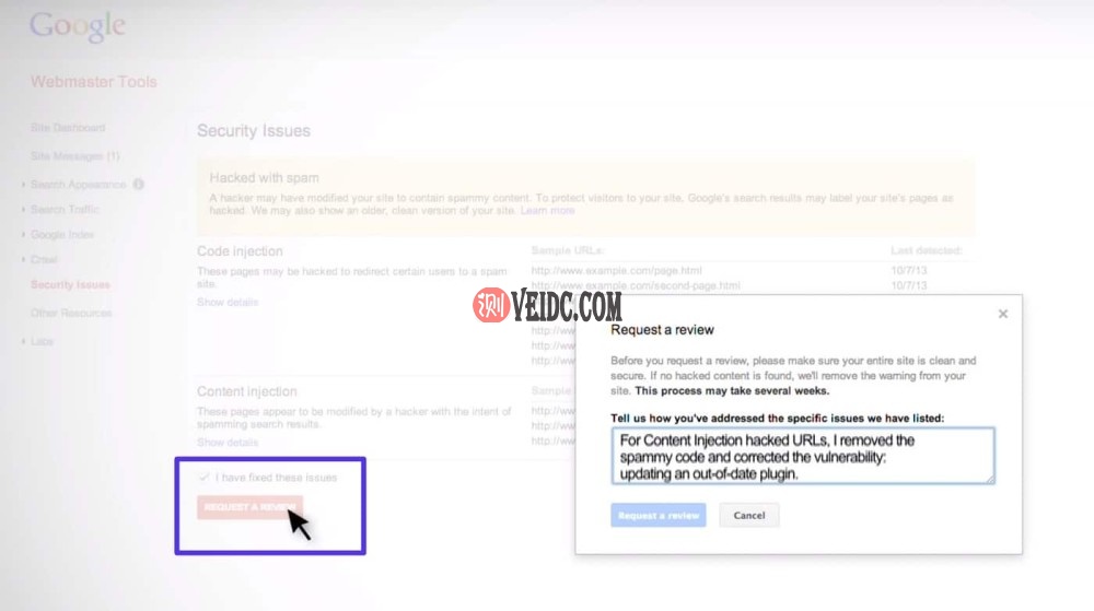 如何修复WordPress网站被Chrome提示“要访问的网站包含恶意软件”错误-1