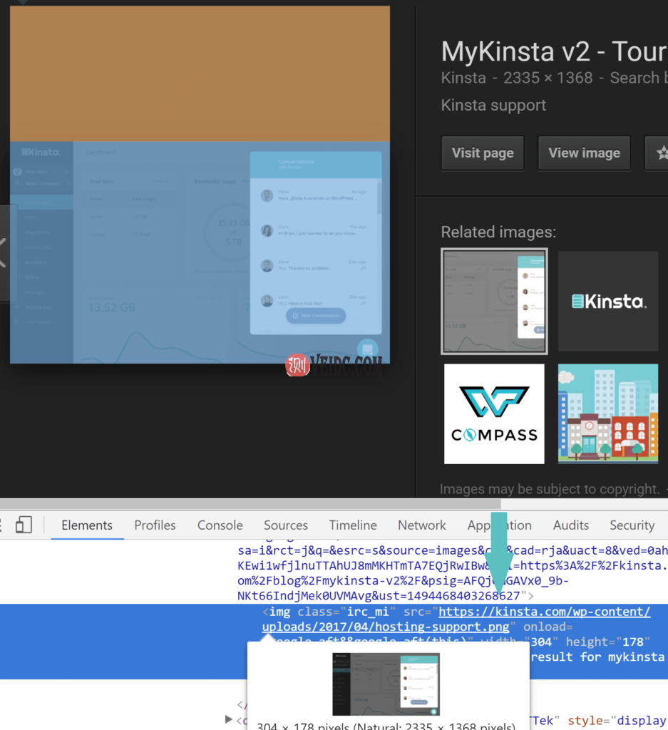 Google图片搜索中的盗链