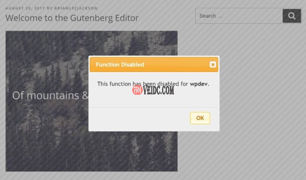 在WordPress中禁用右键单击