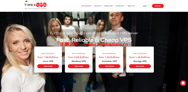 #黑五#Time4vps：月付5折，年付4折，KVM VPS月付€1.99起，OpenVZ大硬盘VPS,1C/0.5G/240G HDD，15欧/年-国外主机测评