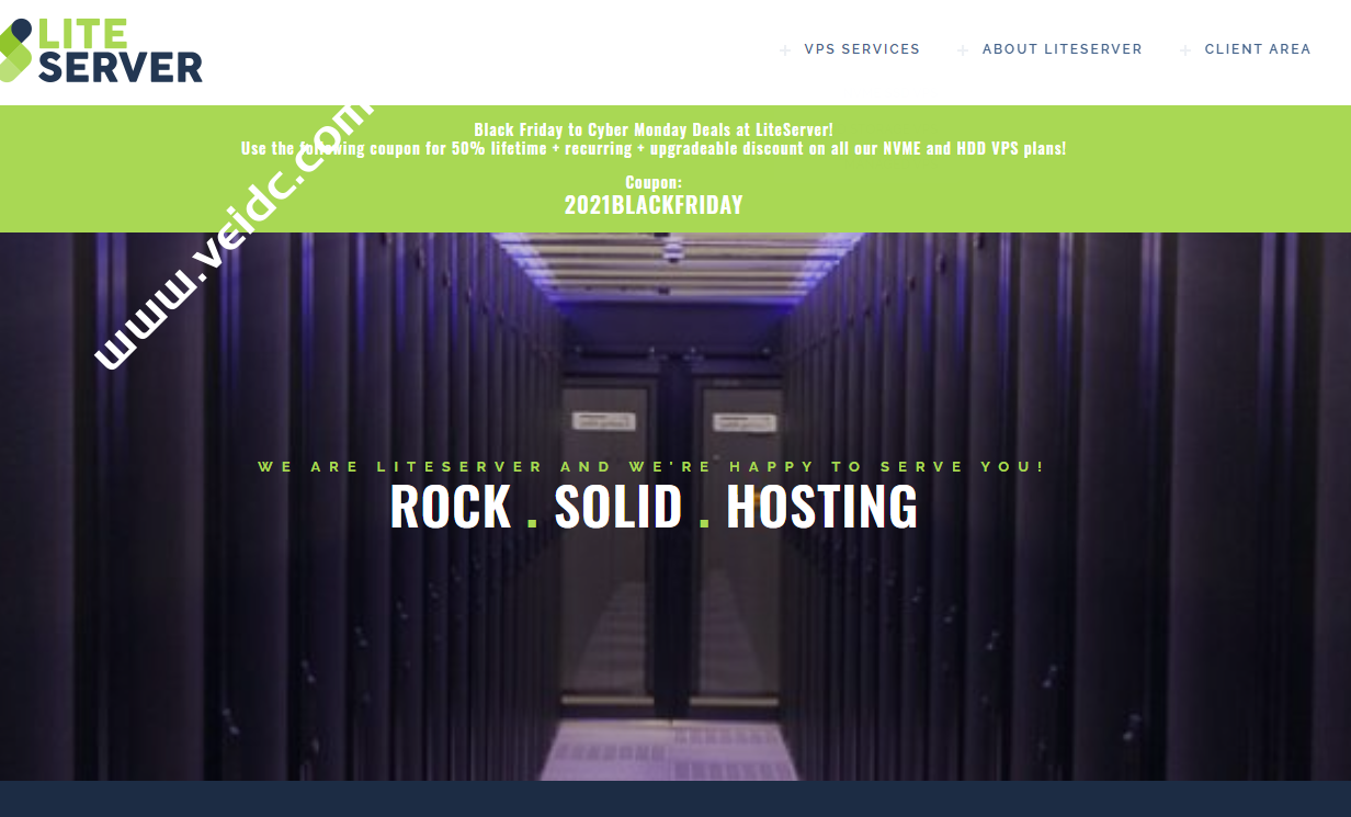 LiteServer#黑五#：荷兰vps，EPYC 7452/2GB内存/40GB NVME硬盘/10TB流量/1Gbps端口，€2.5/月起-国外主机测评
