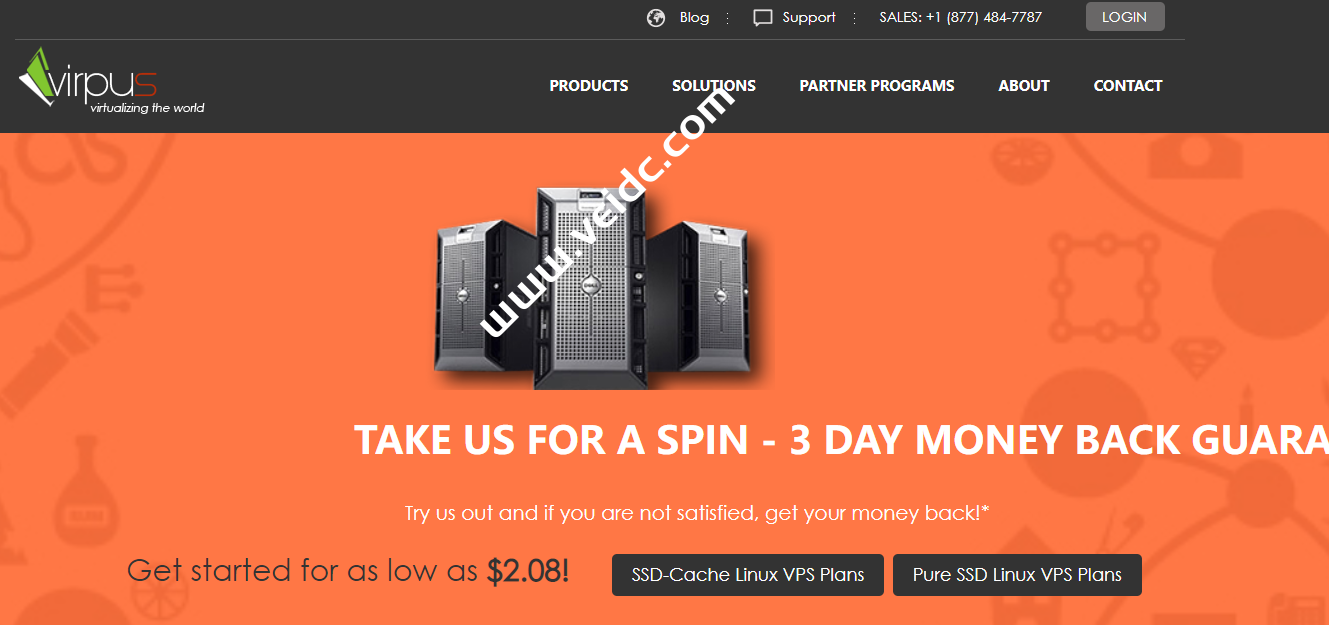 VIRPUS#黑五#：全场SSD VPS三折优惠，西雅图VPS月付1.5美元，年付15美元起-国外主机测评