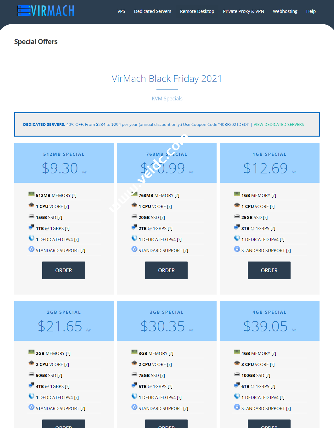 Virmach:黑五闪购,主机界价格屠夫之王,美国便宜VPS价格跌至冰点-国外主机测评