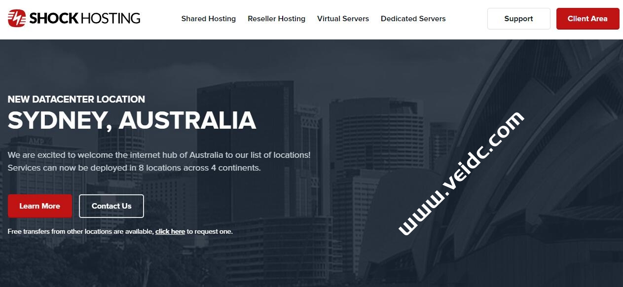 ShockHosting：日本/新加坡/洛杉矶等11个机房VPS 3.5折循环优惠，低至$3.5/月，$35/年-国外主机测评