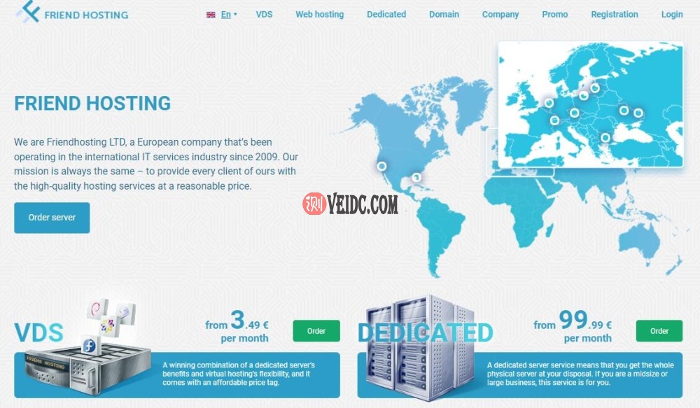 Friendhosting：美国VPS怎么样？速度延迟、路由丢包、等信息分享-国外主机测评