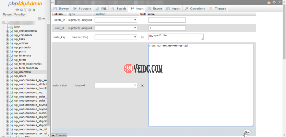 wp_usermeta管理员权限