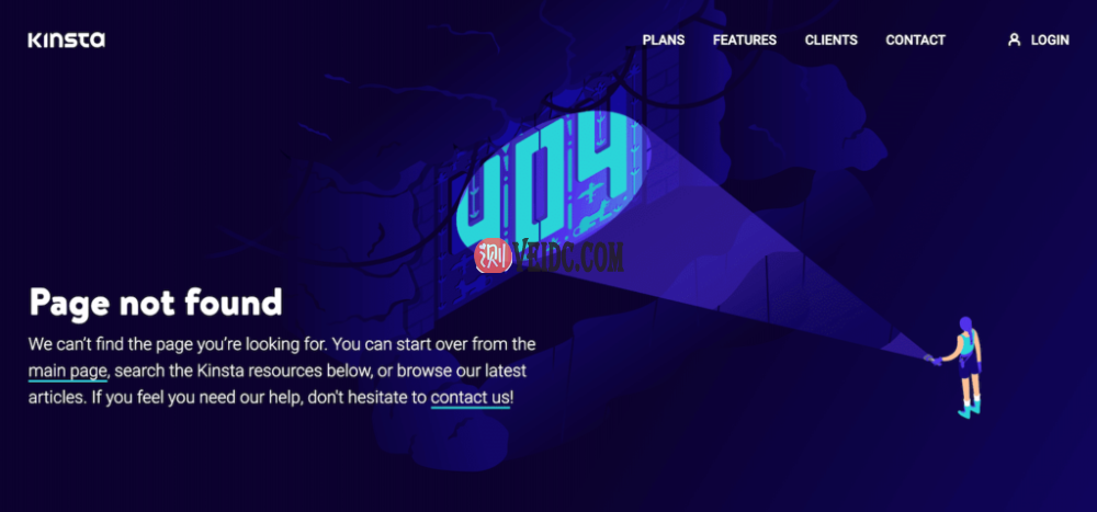 404错误页面示例