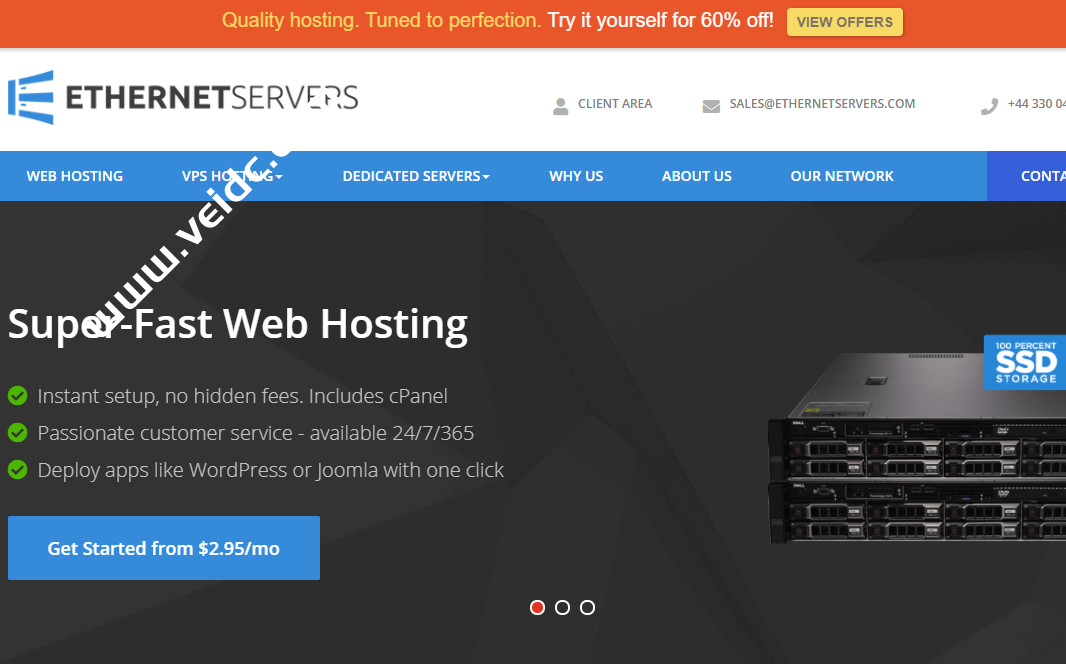 EtherNetservers：洛杉矶特价VPS，1核1G/30GB存储，2个IP，年付12美元起，支持支付宝付款-国外主机测评