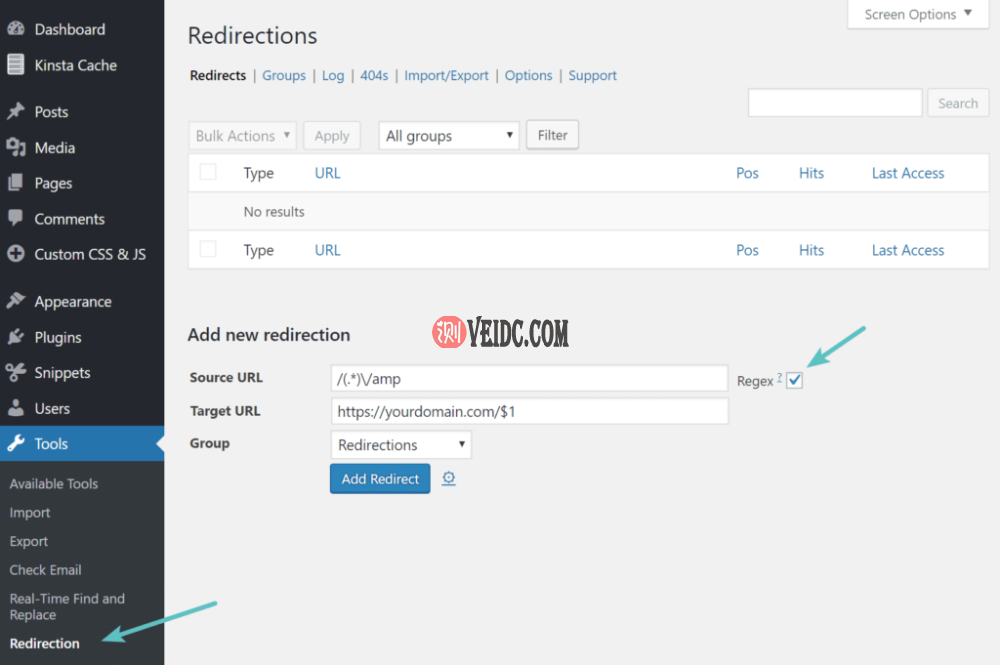 重定向正则表达式