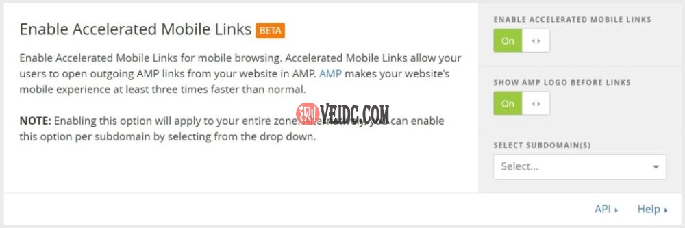 Cloudflare加速移动链接