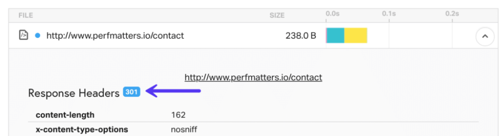 最小化重定向 - 301