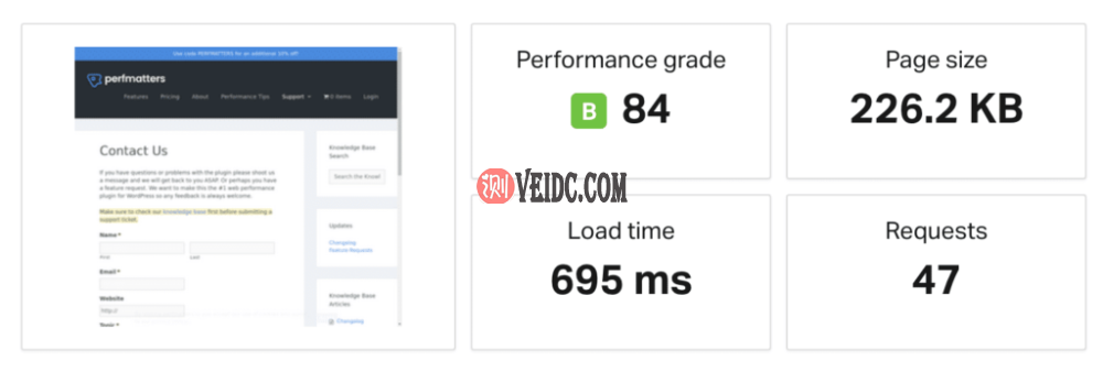 具有多个重定向的网站速度测试