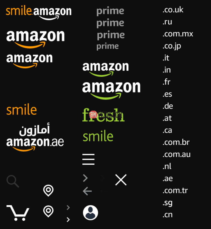 Amazon的CSS sprite文件示例
