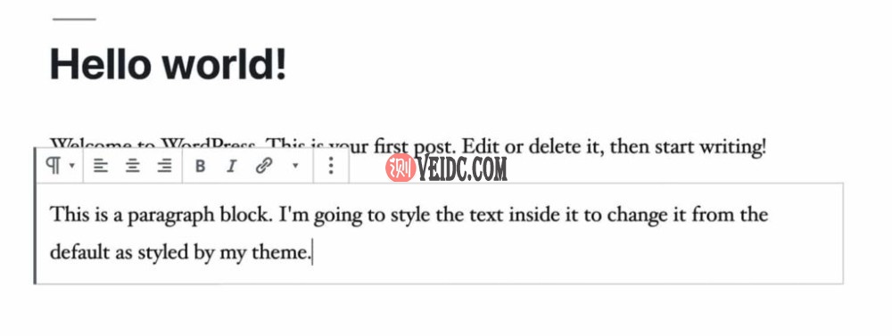 古腾堡区块样式