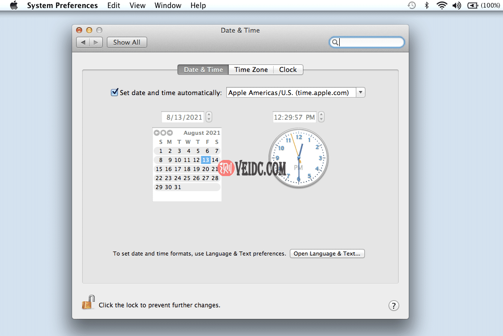 验证您使用的日期和时间是否正确