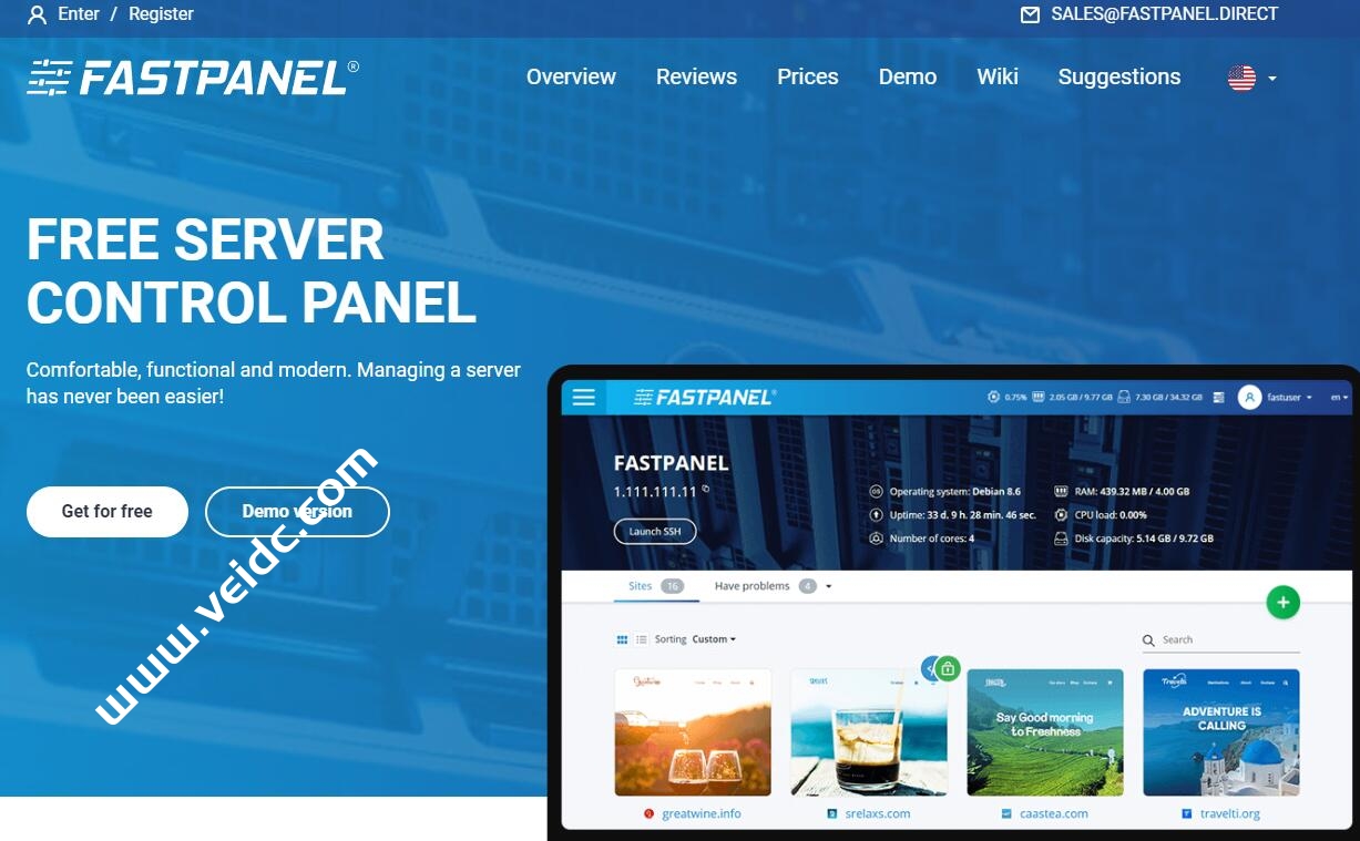 如何在Ubuntu 20.04系统安装FastPanel面板教程-国外主机测评