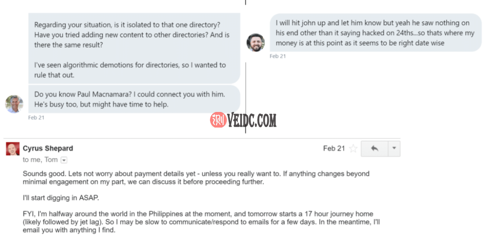 来自社区SEO的回应