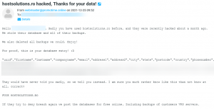 风险预警：罗马尼亚主机服务商HostSolutions近日被未知黑客入侵，存在严重数据资料泄露情况，请立即修改相关联数据资料-国外主机测评