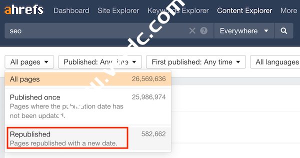 重复发布的内容