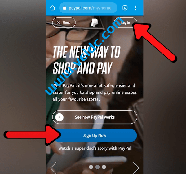 Sign Up Now开始注册