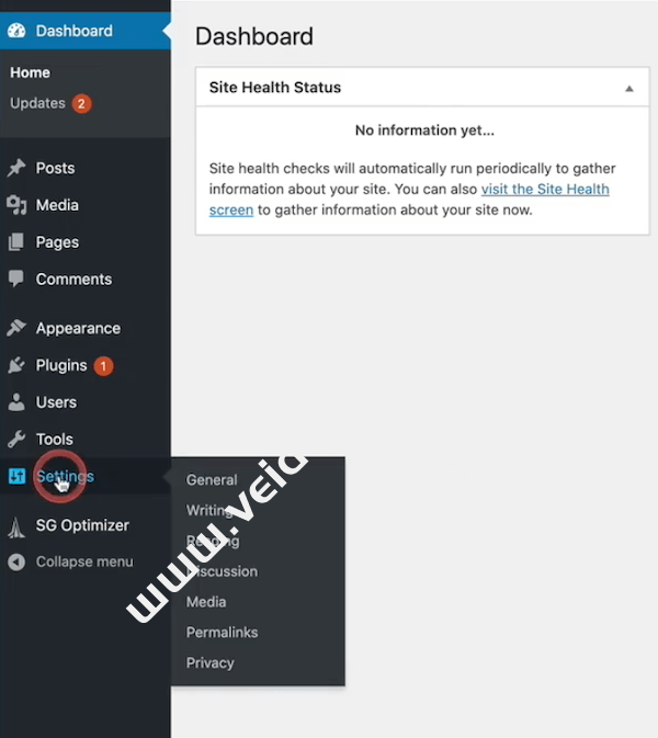 找到Settings里的General选项