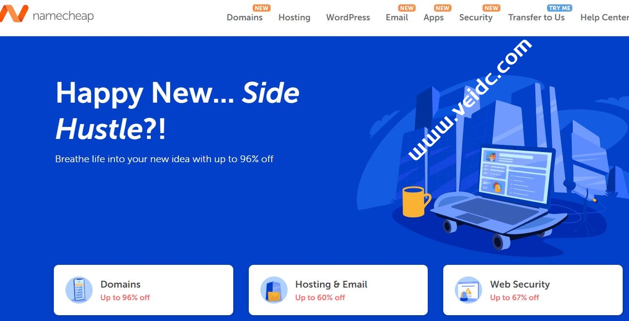 NameCheap：2022新年促销预告（1月11日开始），域名优惠高达96%-国外主机测评