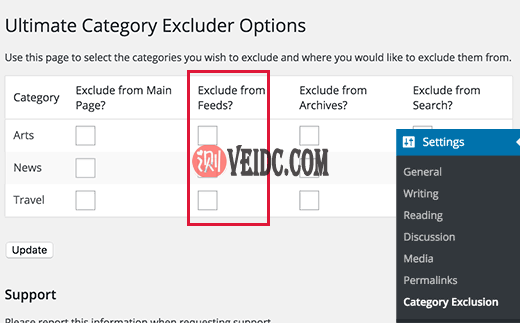 Ultimate Category Excluder