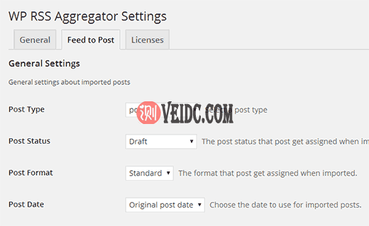 如何使用WP RSS Aggregator获取WordPress网站Feed-3