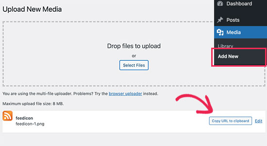 如何为WordPress每个分类制作单独的RSS Feed-4