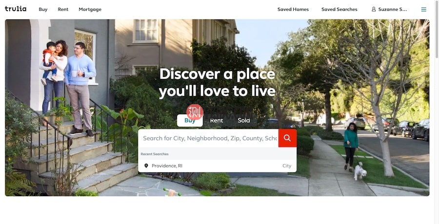 Trulia：主页搜索属性