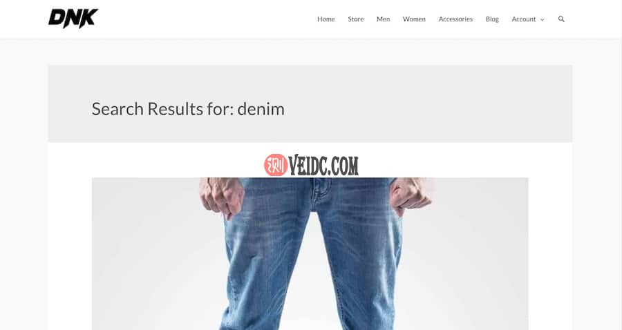 搜索结果的默认显示