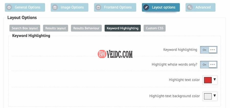 Ajax搜索插件：关键字高亮