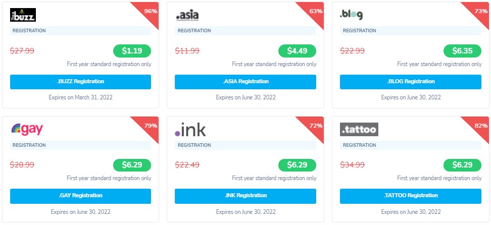 NameSilo：2022年便宜域名推荐，最高可获得96%折扣优惠-国外主机测评